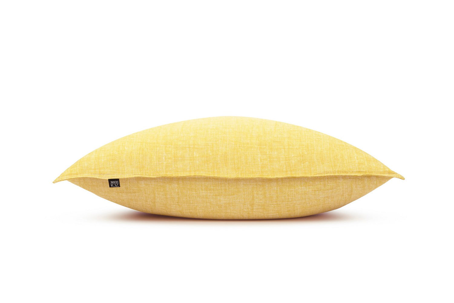 Zo Home Lino Kussensloop Linnen Look aspen yellow
