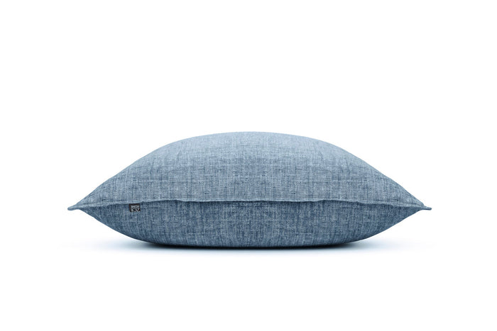 Zo Home Lino Kussensloop Linnen Look urban blue