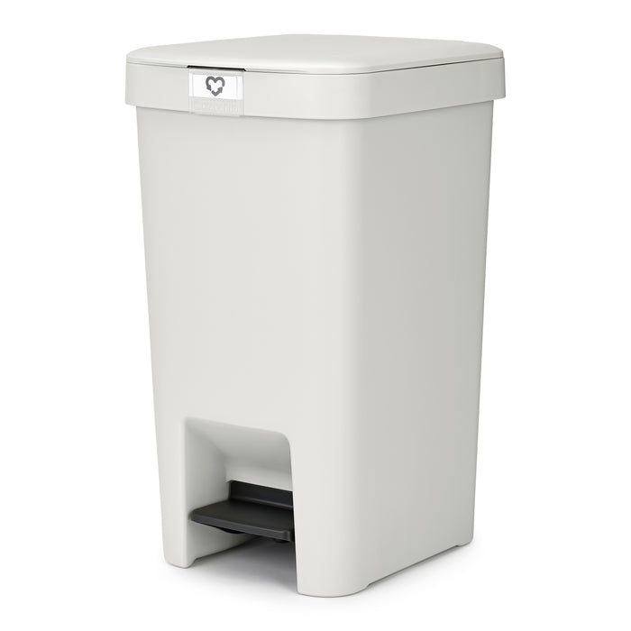 Brabantia StepUp Pedaalemmer - 16 L - Light Grey