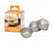Decora - Bolvormige bakvorm set van 3 , Aluminium 10 cm - Decora