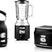 Westinghouse Retro Bundel -Waterkoker + Broodrooster + Blender - Zwart