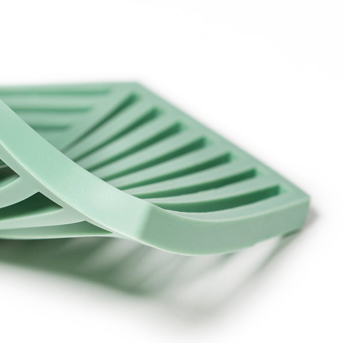 Krumble Pannenonderzetter Hexagon - Groen - Set van 3