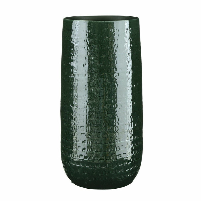 Mica Decorations Bloemenvaas - keramiek - relief - D25 x H50 cm