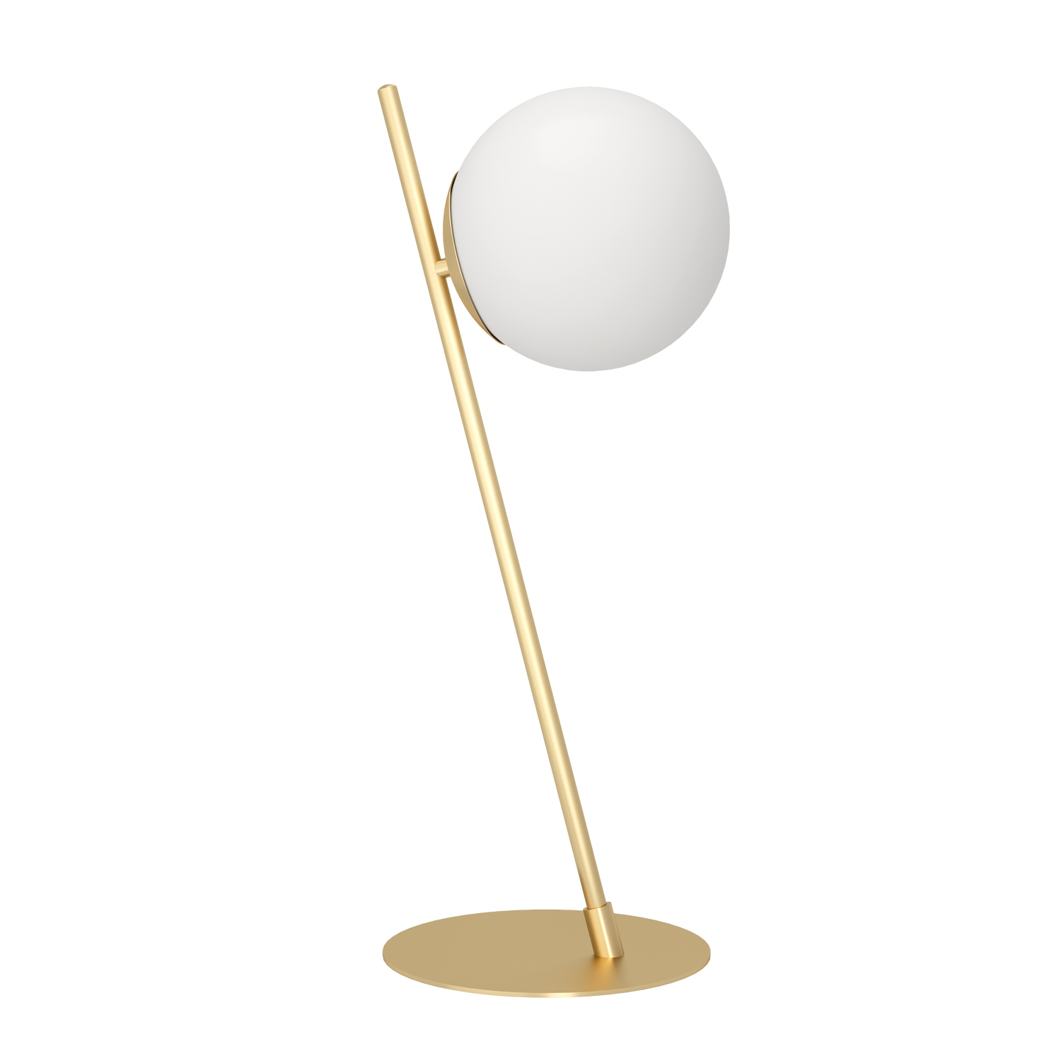EGLO Rondo 4 Tafellamp - E27 - 56,5 cm - Goud|Wit - Glas|Staal