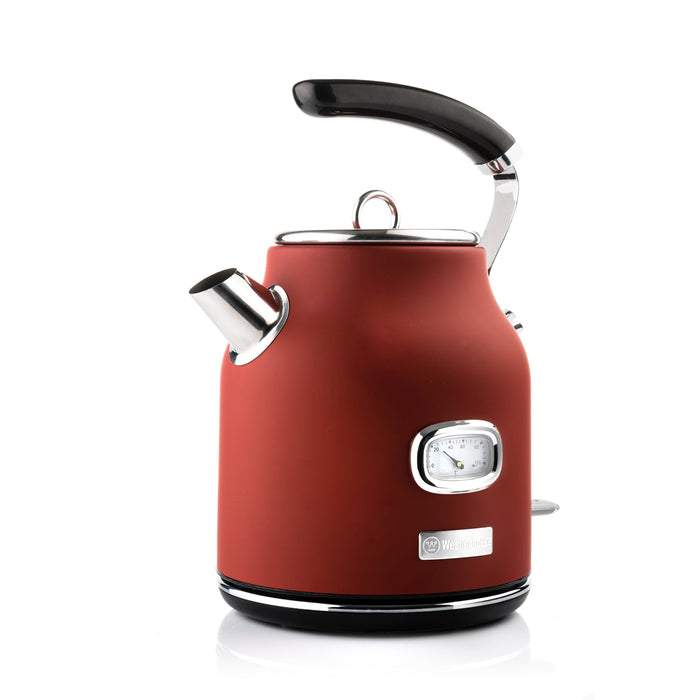 Westinghouse Retro Waterkoker - 1.7 liter - Rood