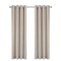 LW Collection Kant en klaar gordijnen beige 140x225cm
