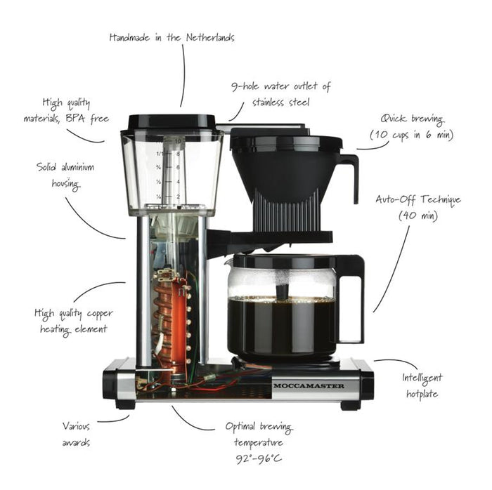 Technivorm Moccamaster KBG741 Filter Koffiezetapparaat
