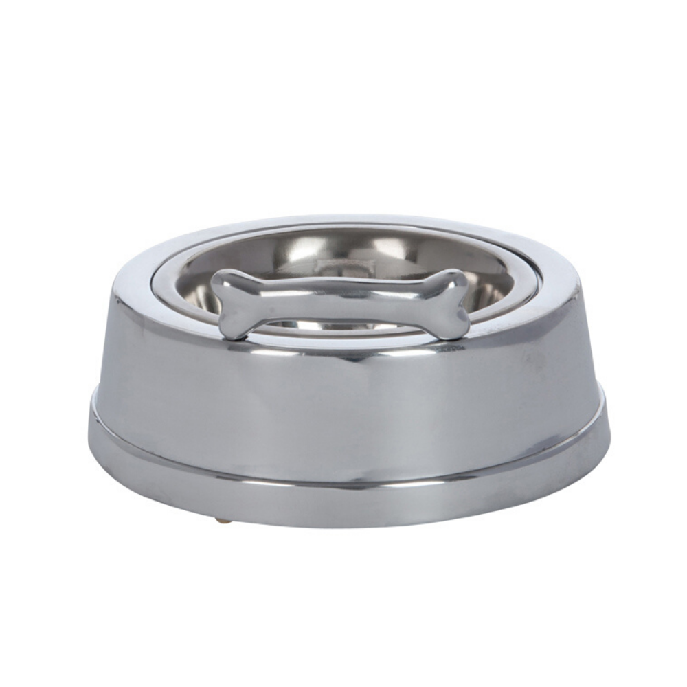 Dulaire Voerbak | Drinkbak Hond Rvs Rond 0.5 L - Ø 18 cm