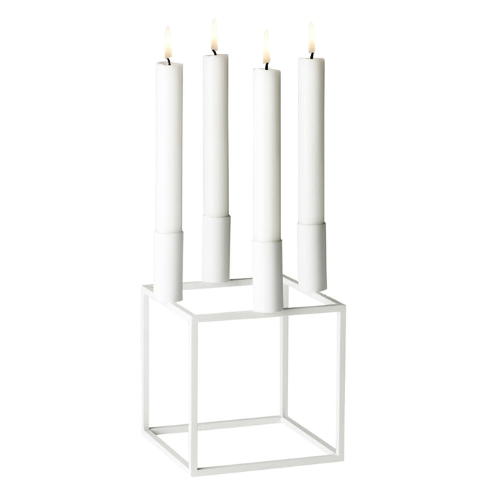Audo Copenhagen Kubus 4 kandelaar wit