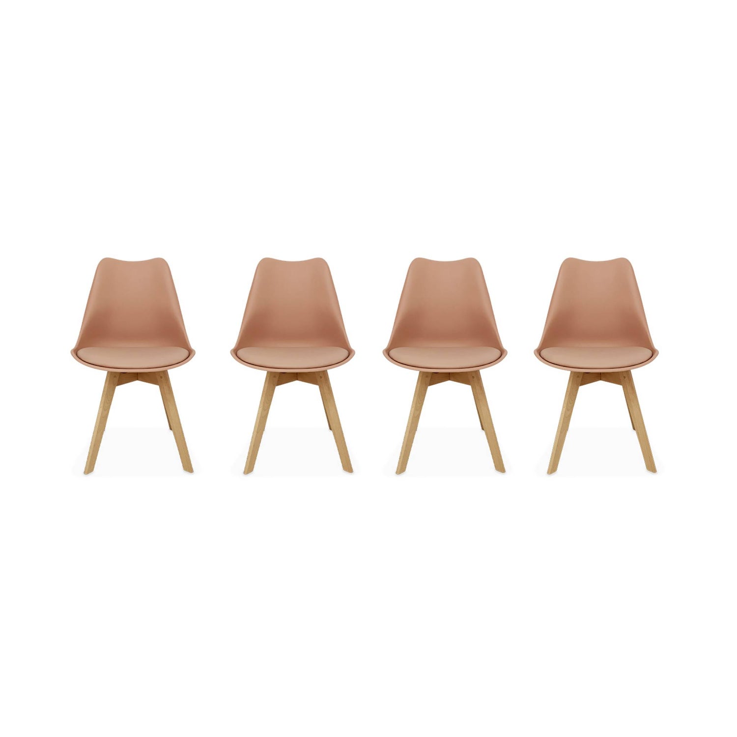 sweeek - Set van 4 kuipstoelen