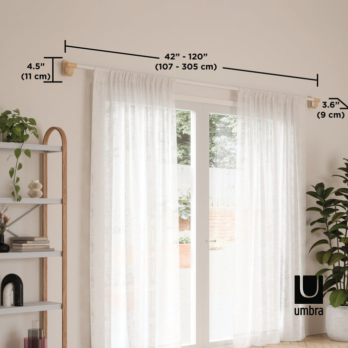 Umbra Bellwood Gordijnroede - B 107 cm