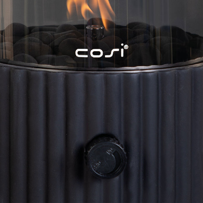 Cosi Fires - Cosiscoop Lux gaslantaarn - zwart