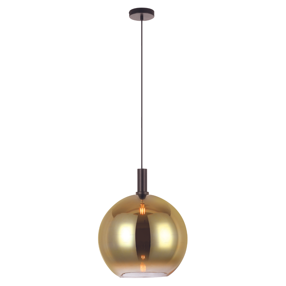 Vurna - Justine hanglamp ø40 cm glas goud