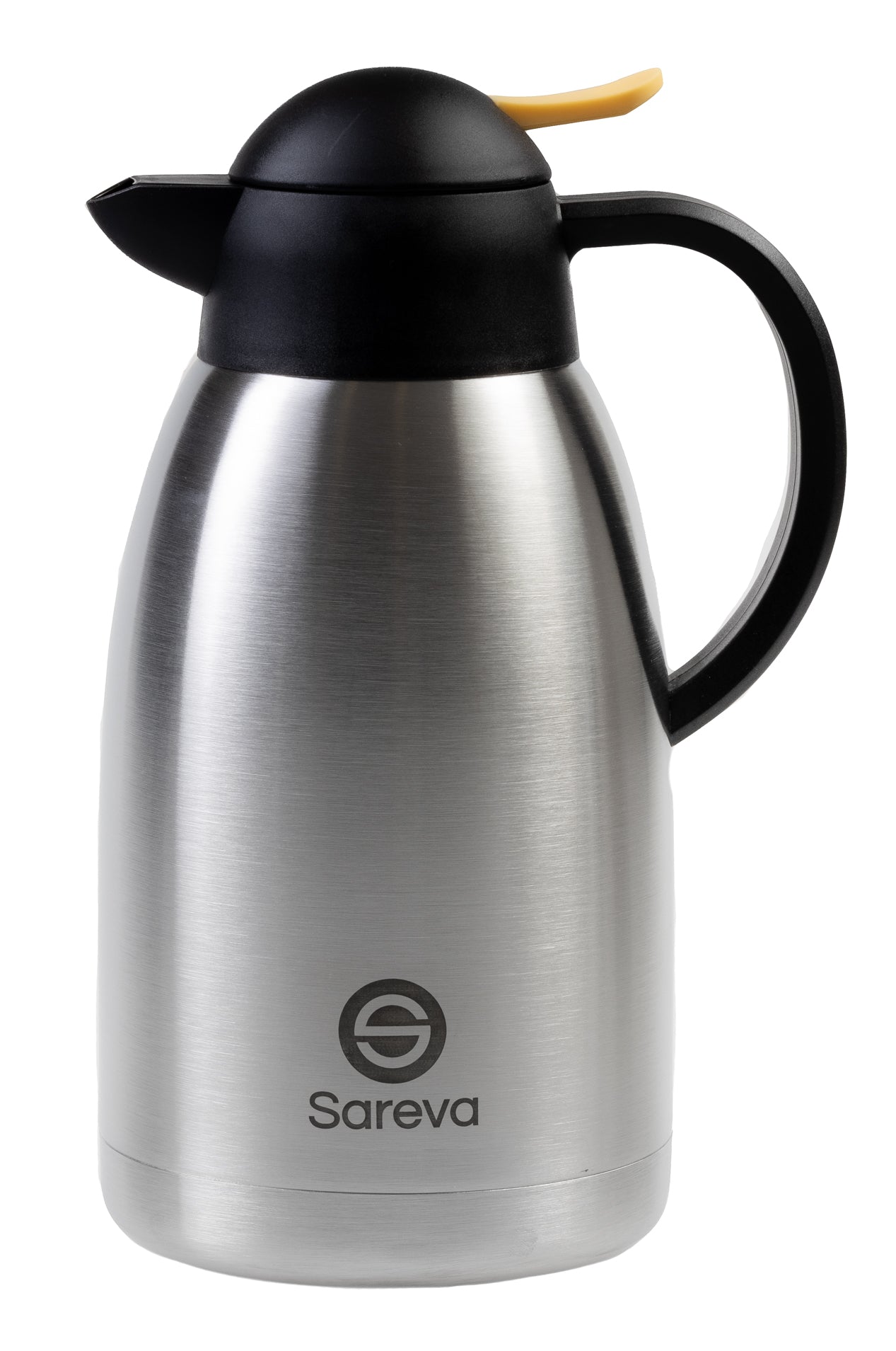 Sareva Thermoskan RVS Geel 2 Liter