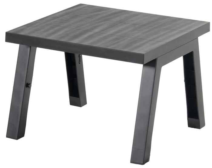 Hartman Ibiza Salontafel - B60 X D60 X H43 Cm - Antraciet Kunststof