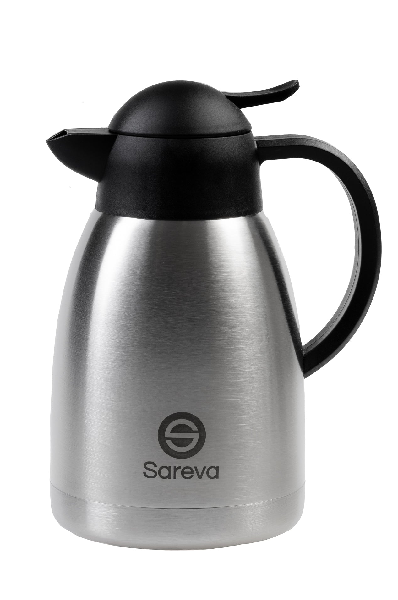 Sareva Thermoskan RVS Zwart 1.5 Liter