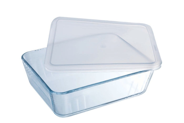 Pyrex Cooking & Storage All in One - Met Deksel - 25 x 20 cm - 2.6 l