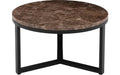 Goossens Salontafel Enza in Marmer bruin