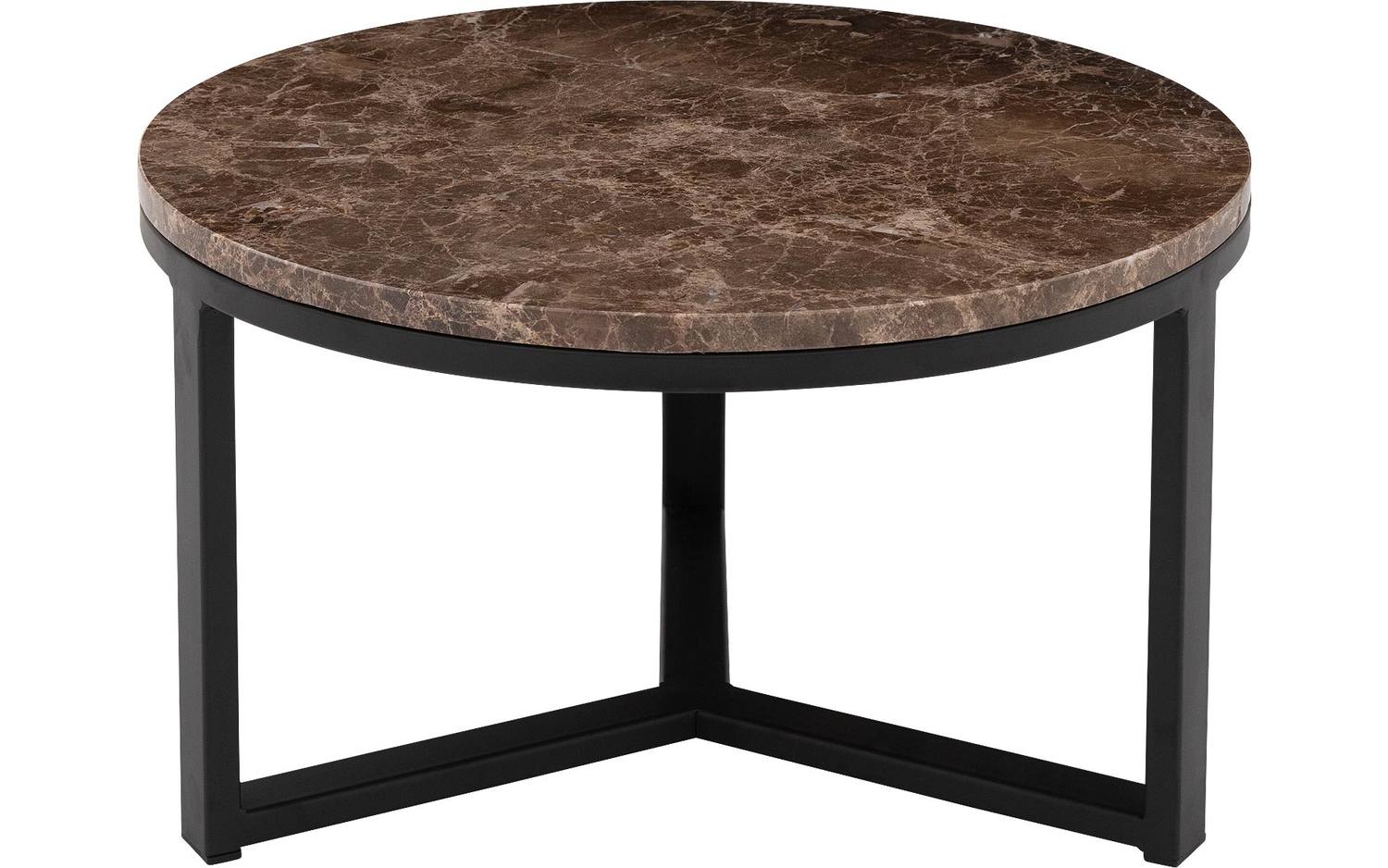 Goossens Salontafel Enza in Marmer bruin