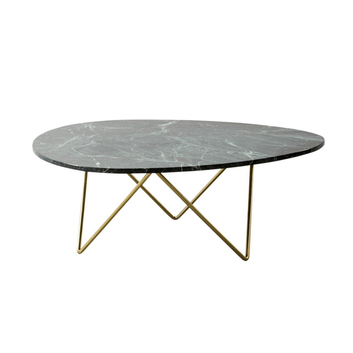 Furnified - Marmeren Salontafel - Richard - Groen Marmer