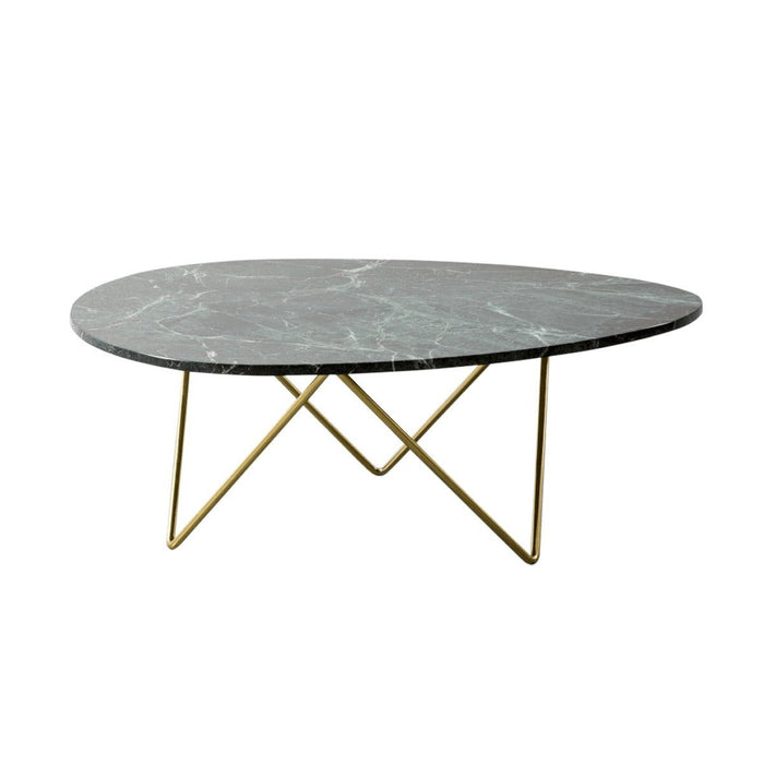 Furnified - Marmeren Salontafel - Richard - Groen Marmer