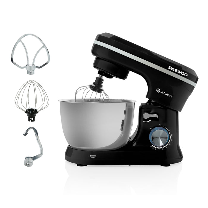 Daewoo DHM150BK - Keukenmixer - Keukenmachine - 1000 W - 4.5 L - Zwart