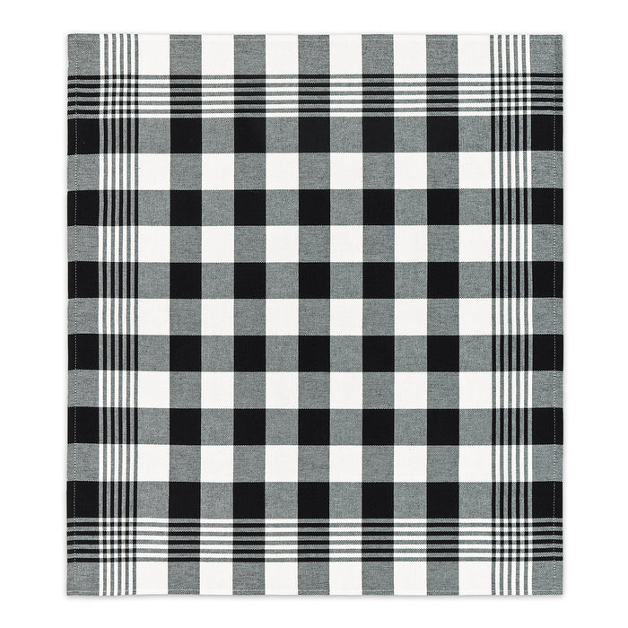 DDDDD theedoek Block - 60x65cm - Zwart - 6 stuks