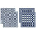 DDDDD 2x theedoek + 2x keukendoek Barbeque - Blauw
