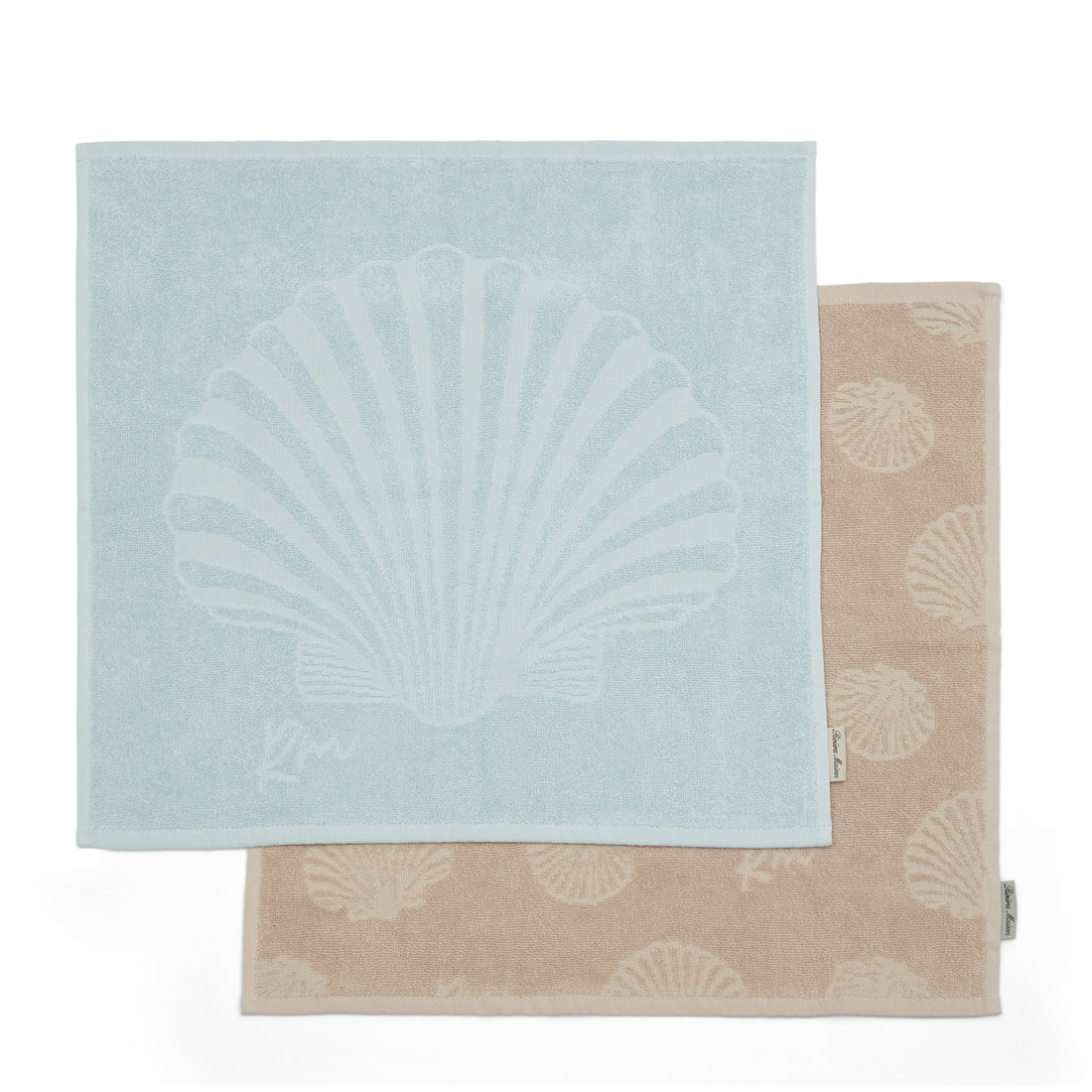 Riviera Maison Shell Beach Kitchen Towel 2 pieces -  26.0x17.0x4.0 cm