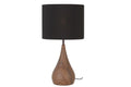 Light & Living Tafellamp Svante - Zwart|Hout - Ø28cm