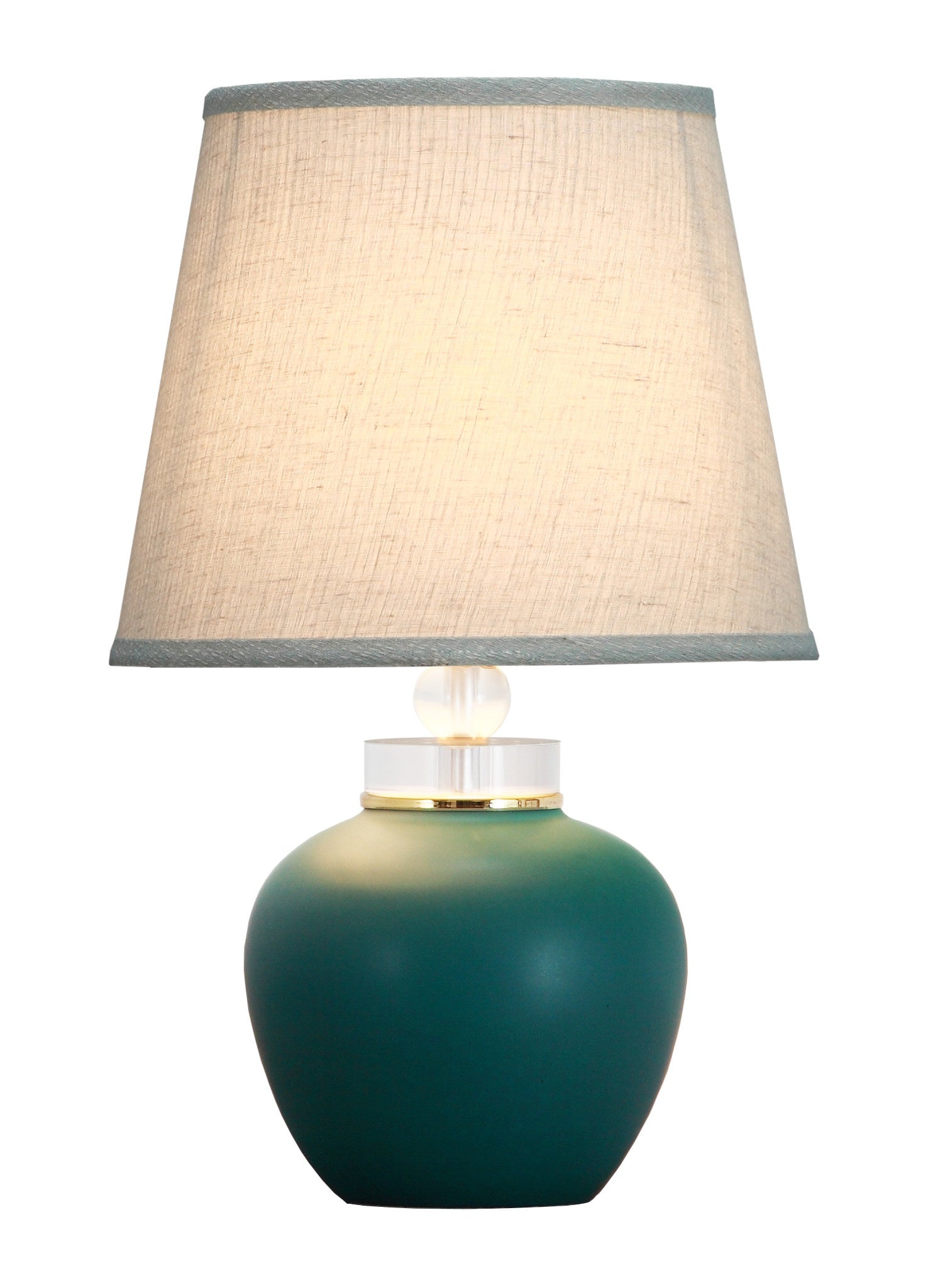 Fine Asianliving Chinese Tafellamp met Kap Keramiek Porselein