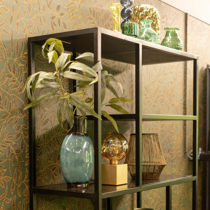 Calex Tafellamp  Goud - Metaal - 9x9x9cm (BxHxD)