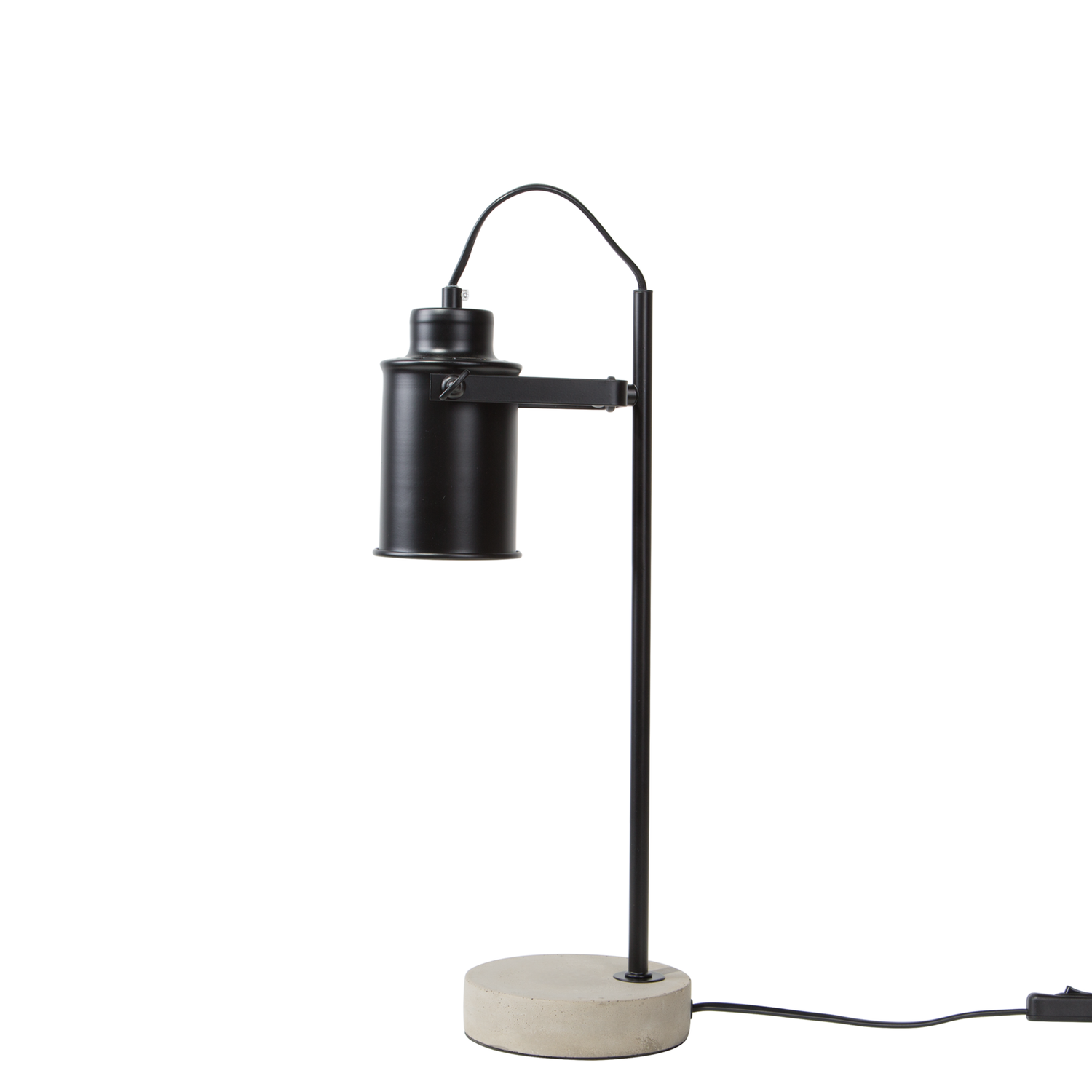 Beliani - MUNDAKA - Bureaulamp - Zwart - Metaal