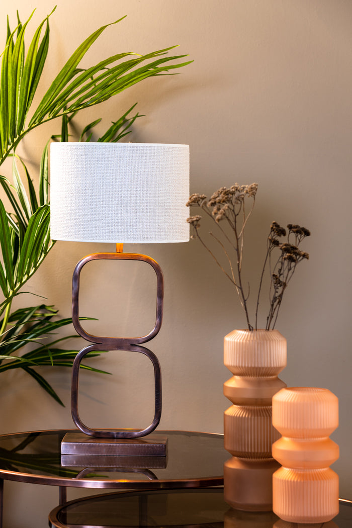 Light & Living Light&Living Lampvoet 23x11,5x46 cm LUTIKA antiek koper