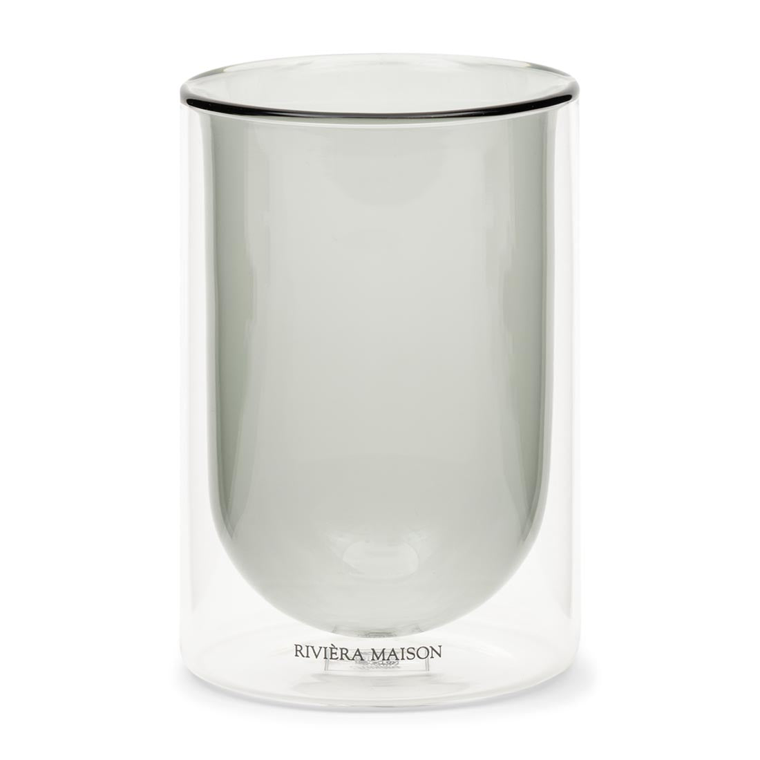 Riviera Maison Club House Double Wall Glass L (Ø) 9x (H) 13