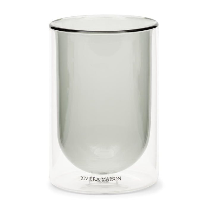 Riviera Maison Club House Double Wall Glass L (Ø) 9x (H) 13