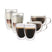 Maxxo - Glazenset, koffie, Latte &amp; Cappuccino - Set van 6 - Maxxo