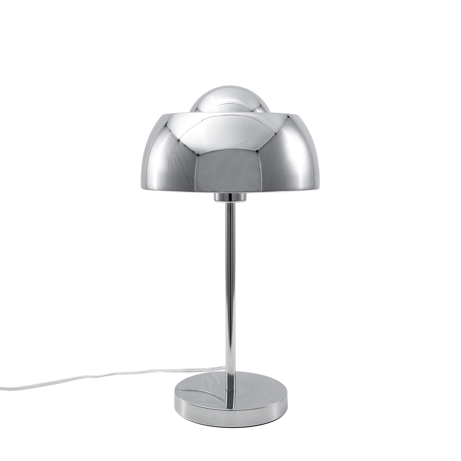 Beliani - SENETTE - Tafellamp - Zilver - Metaal