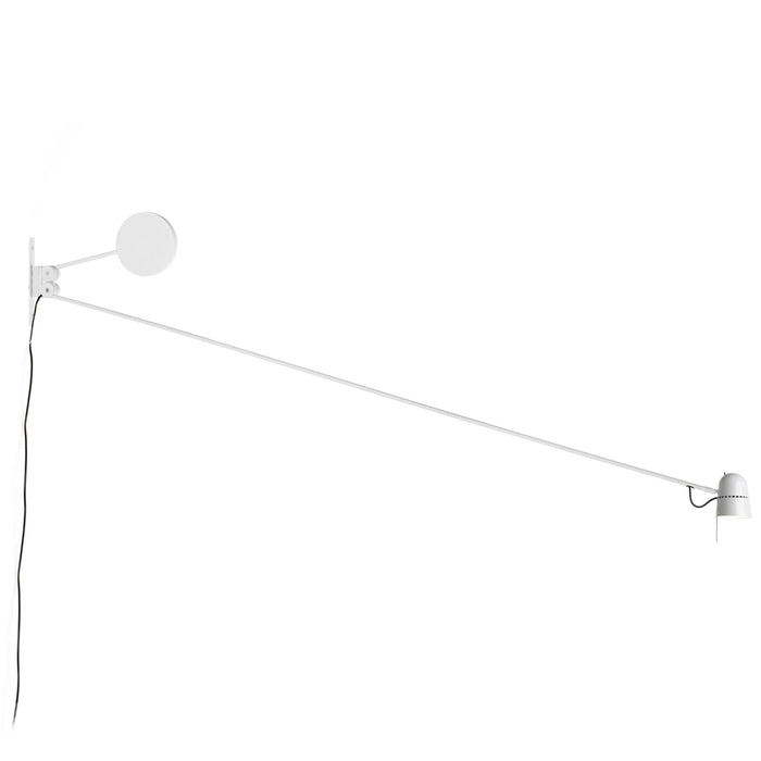 Counterbalance wandlamp LED 199x76,2 wit