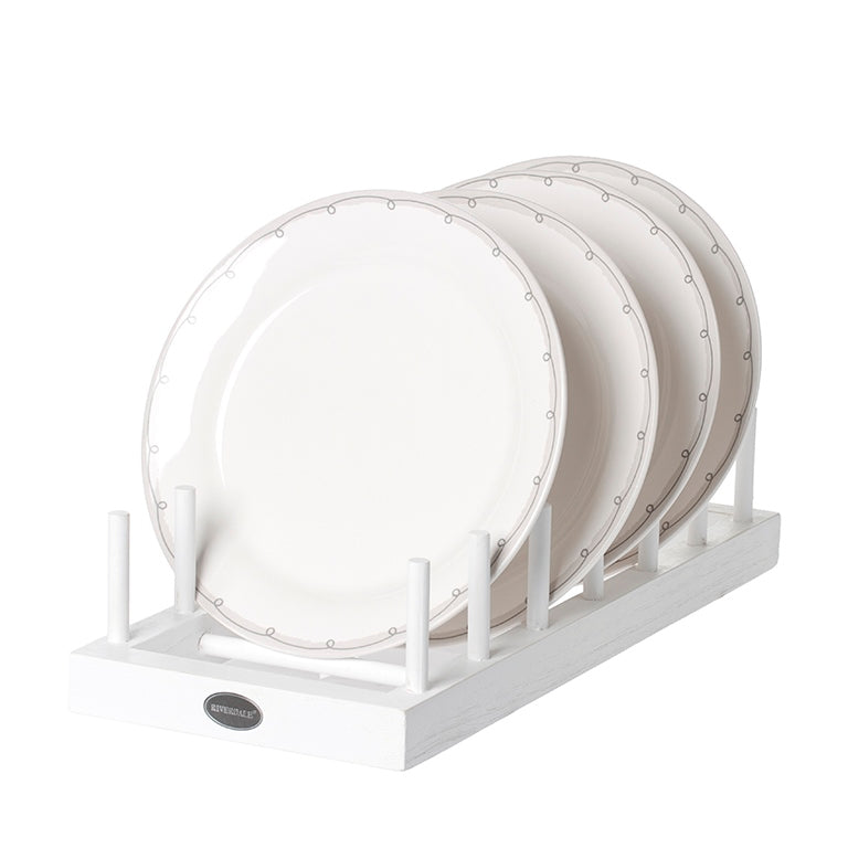 RIVERDALE - Bordenrek - 41cm - wit - hout