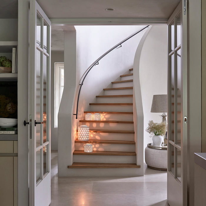 Riviera Maison Windlicht wit, Kaarsenhouder groot - RM La Baule L