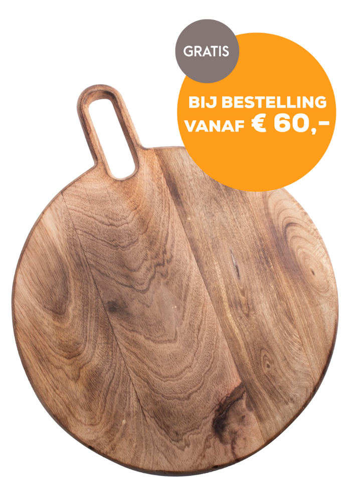 Gusta Serveerplank mangohout ø38cm