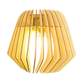 Bomerango Wall Spin houten muurlamp medium - met wit koordset