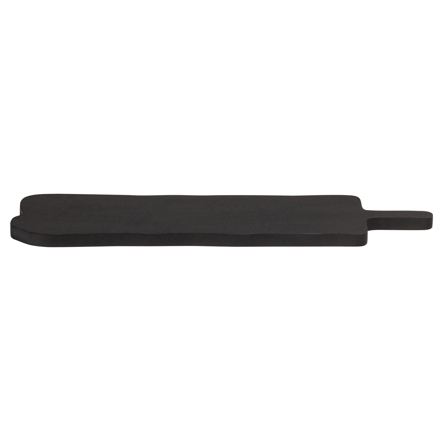 WOOOD Chop Hapjesplank - Mangohout - Zwart - 2x70x20