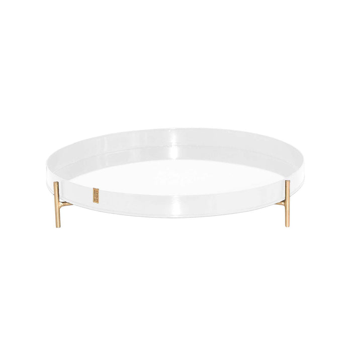 Return to Sender Witte metalen blad met standaard