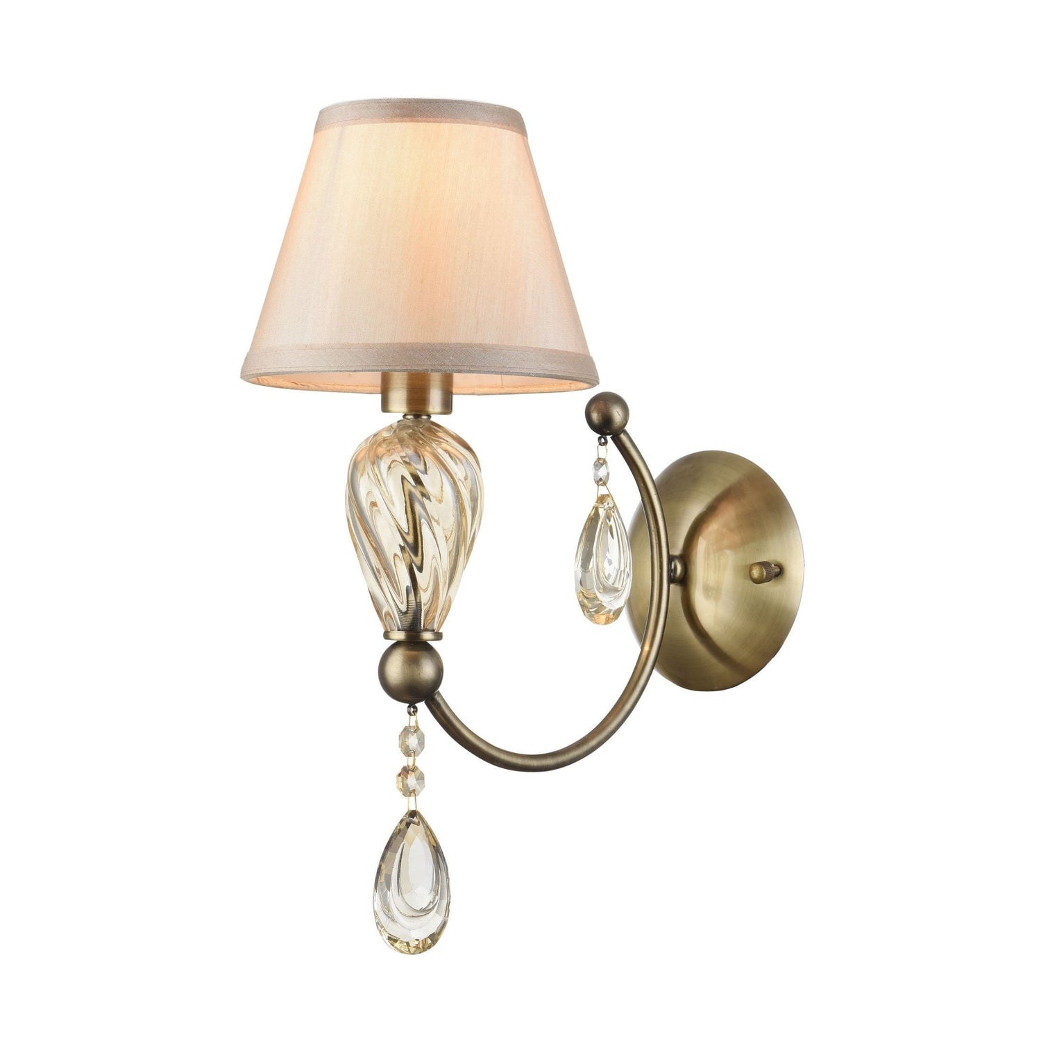 Maytoni - Wandlamp Murano Brons Ø 16 cm  .