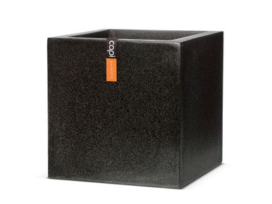 Capi Lux Pot vierkant V zwart