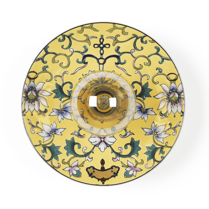 Bold Monkey Grannies Dishes Wandlamp Geel M