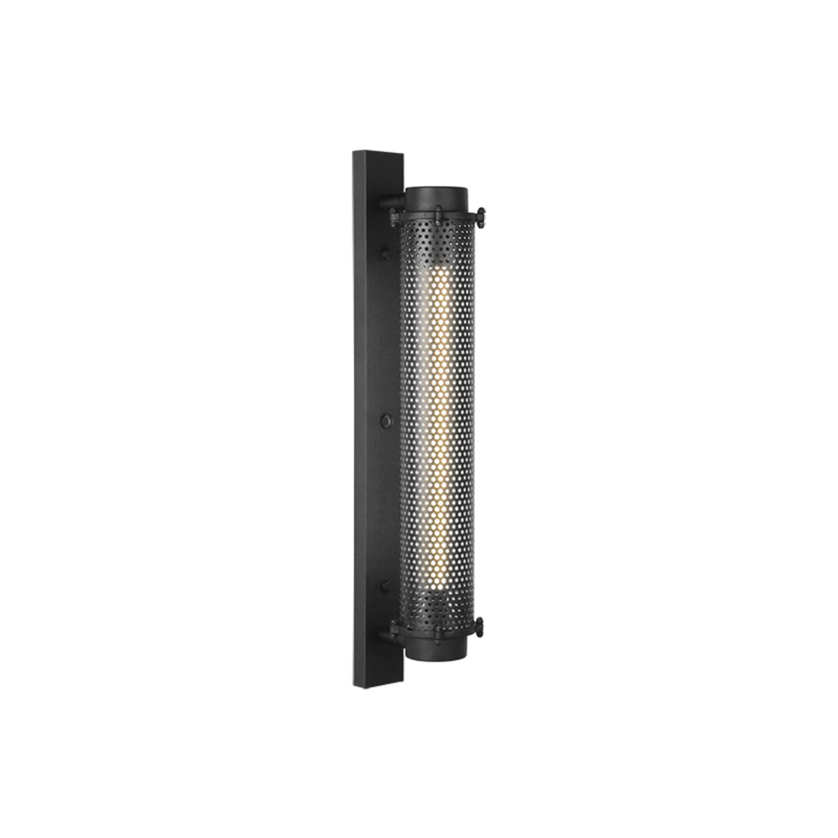 LABEL51 - Wandlamp Tube - Zwart Metaal