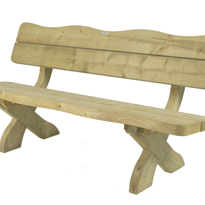 MaximaVida houten tuinbank Provence 170 cm - 60 mm houtdikte
